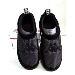 Kappa Auth Mule 3 Triple Black Slip-on Slipper Shoes Comfy Men's US Size…